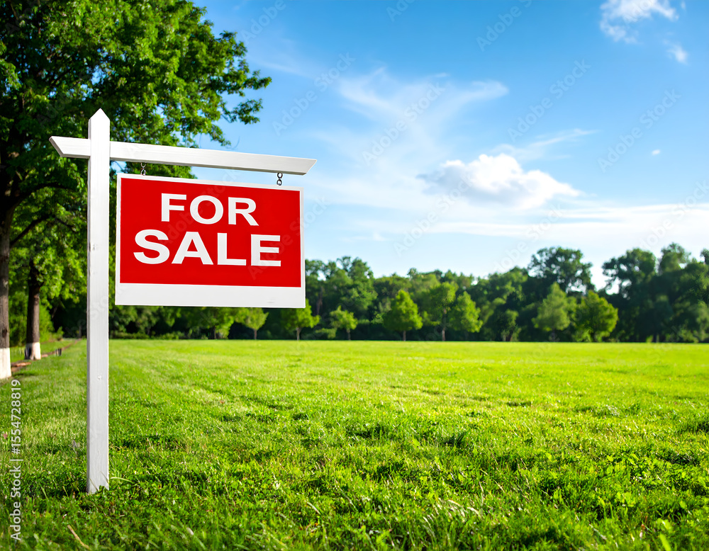 For Sale Sign (Vacant Lot)